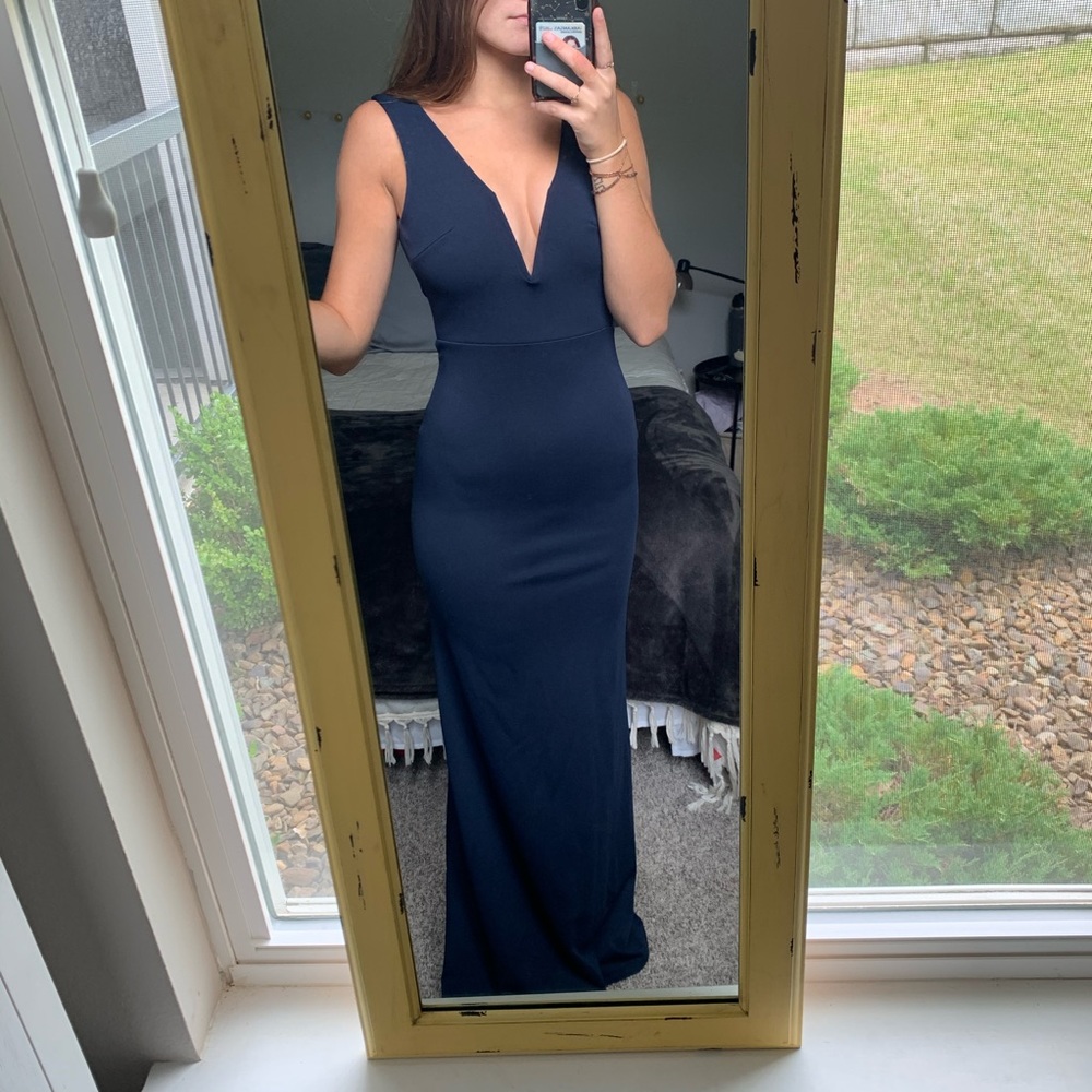 Navy formal dress